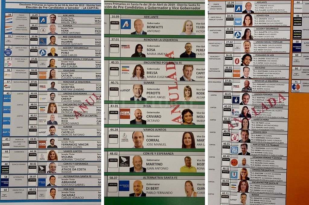 BOLETAS PASO 2019